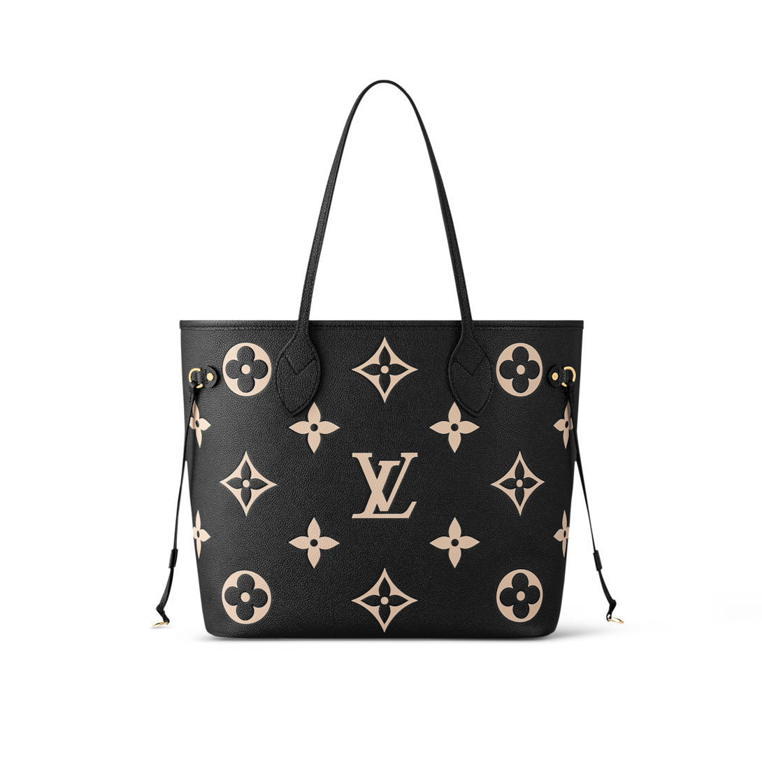 LOUIS VUITTON ネヴァーフルMM トートバッグ モノグラム レザー 